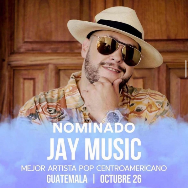 El cantante latino Jay Music presente en los Latin Billboard.