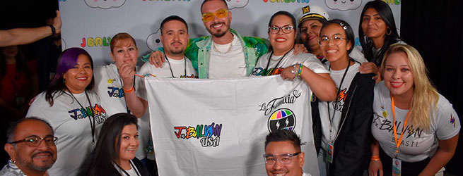 Fan Club Oficial de J Balvin  comparten la música al mundo