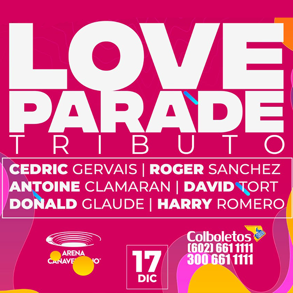 #LoveParadeTribute llega a Colombia 