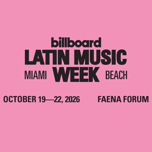 Primeros confirmados de la Semana de la M&uacute;sica Latina de Billboard 2026