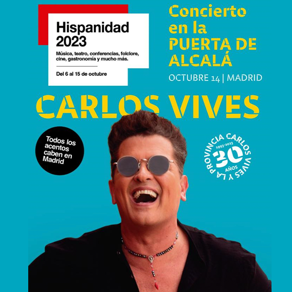 Carlos Vives ofrecerÃ¡ un concierto gratis