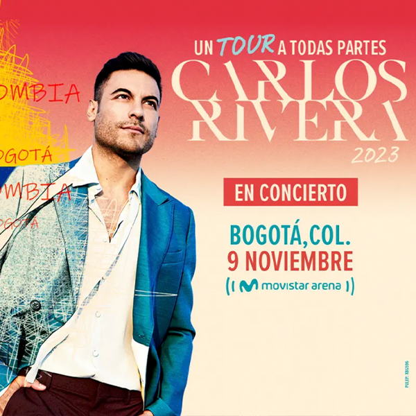 Carlos Rivera llega a Colombia 