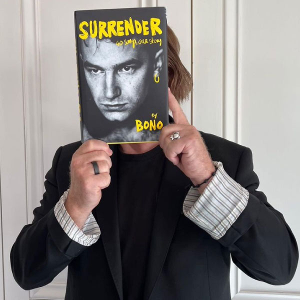 De mÃºsico a escritor, Bono presenta su libro 