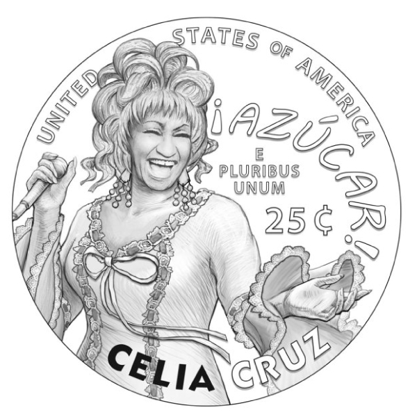 Celia Cruz ya estÃ¡ en circulaciÃ³n en una nueva moneda estadounidense 