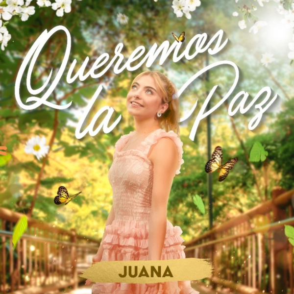 Juana quiere la paz. 