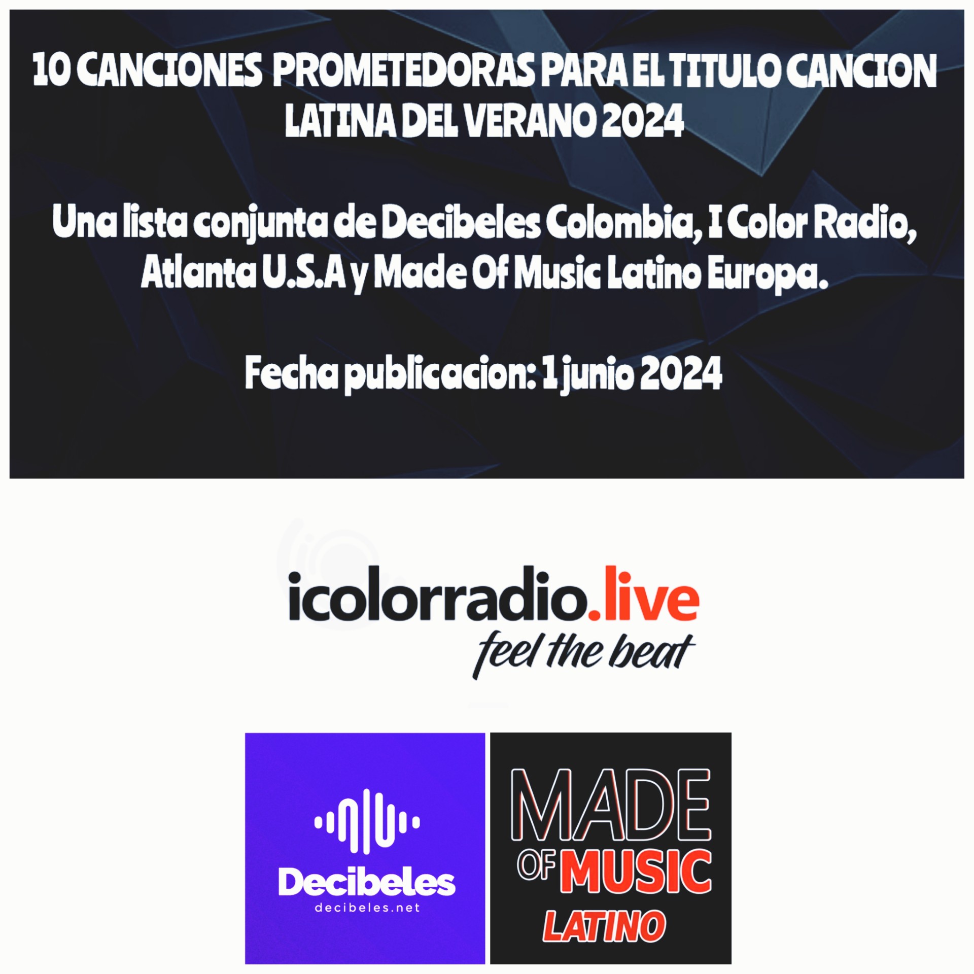 10 Canciones Latinas Prometedoras para el Verano 2024 