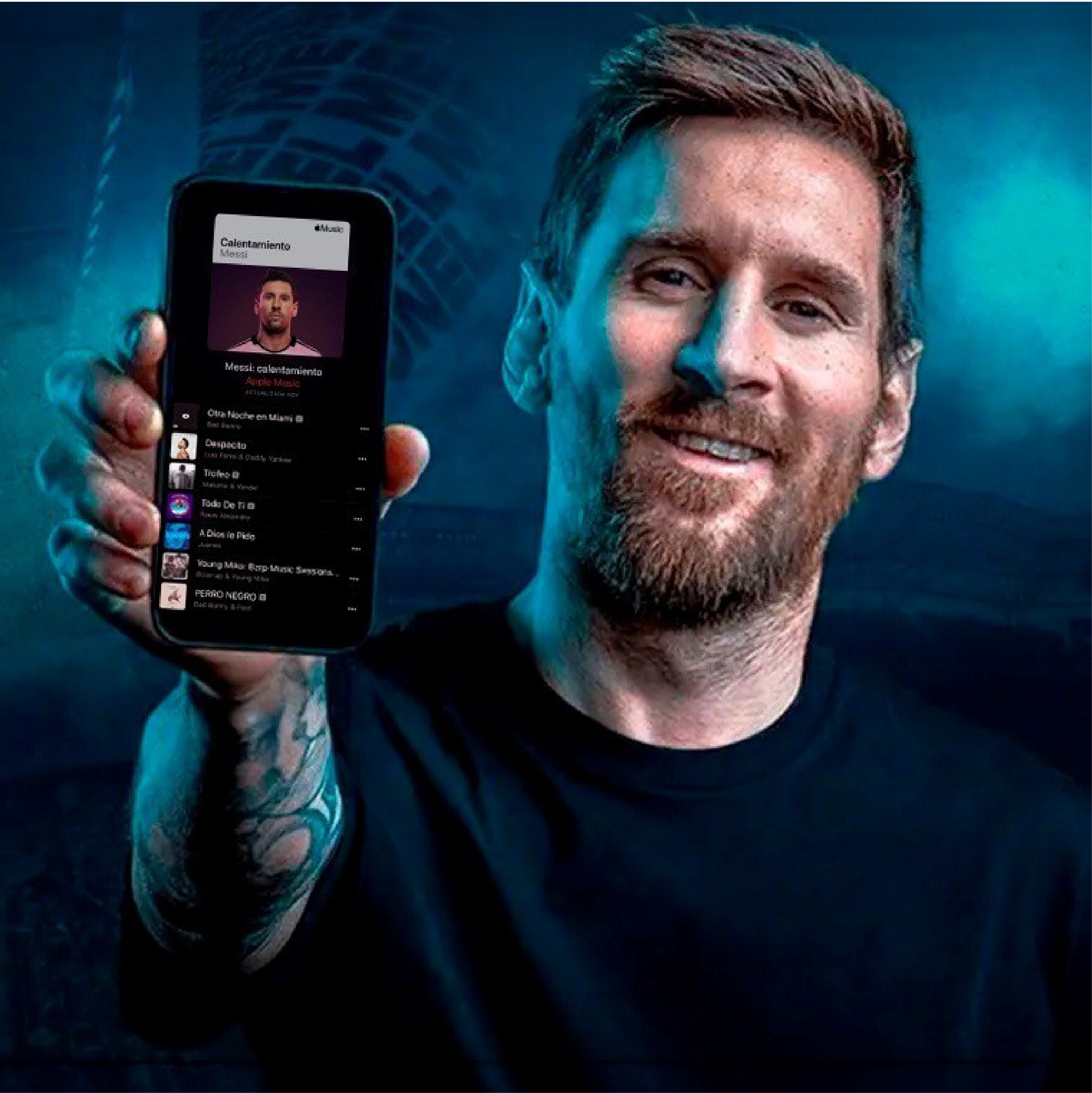 El Playlist Previa Partido de Lionel Messi en Apple Music: Un Vistazo a sus Canciones Favoritas 