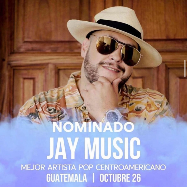 El cantante latino Jay Music presente en los Latin Billboard. 