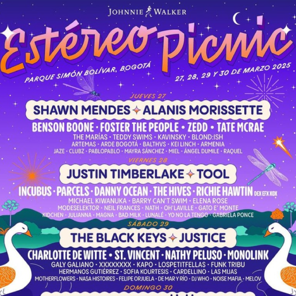 CONCIERTOS IMPERDIBLES EN COLOMBIA EN MARZO 2025