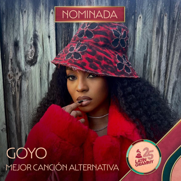 Goyo recibe su primera nominaciÃ³n al LatÃ­n Grammy como solista por 