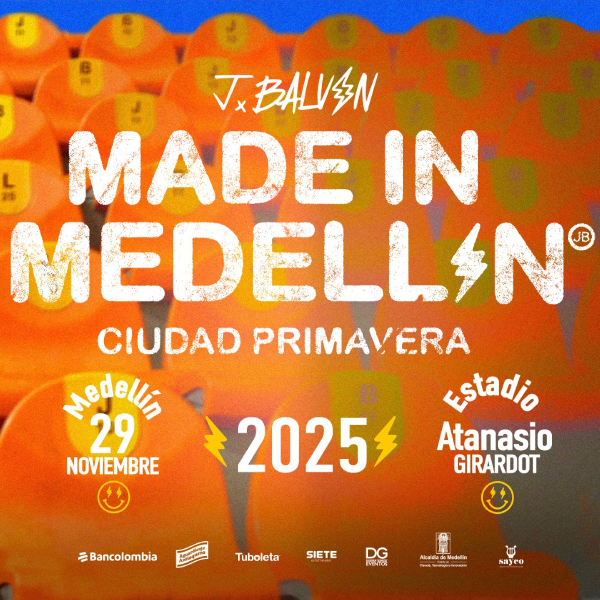 J BALVIN REGRESA A MEDELLIN CON MADE IN MEDELLIN CIUDAD PRIMAVERA