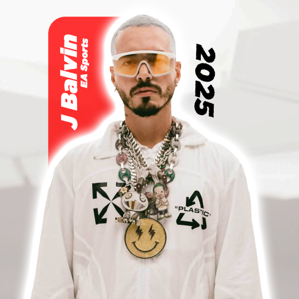 JBalvin es incluido por tercera vez en el soundtrack de EA Sports FC 25 