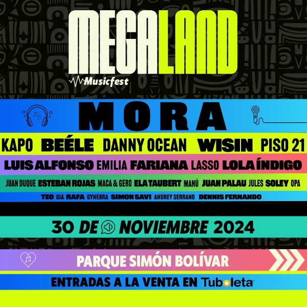 La emociÃ³n sigue creciendo con las sorpresas del Megaland Music Fest