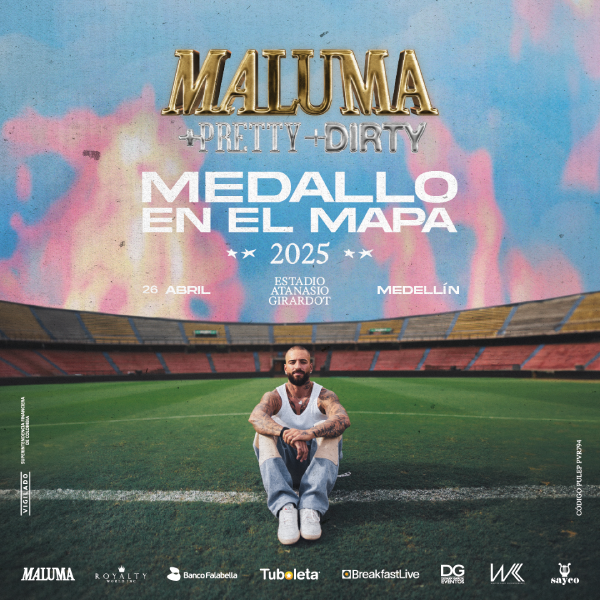 Maluma pone a MedellÃ­n en el mapa una vez mÃ¡s  