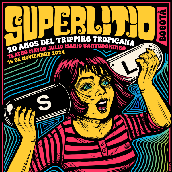Superlitio llegÃ³ a BogotÃ¡ a celebrar el 20Âº aniversario de Tripping Tropicana