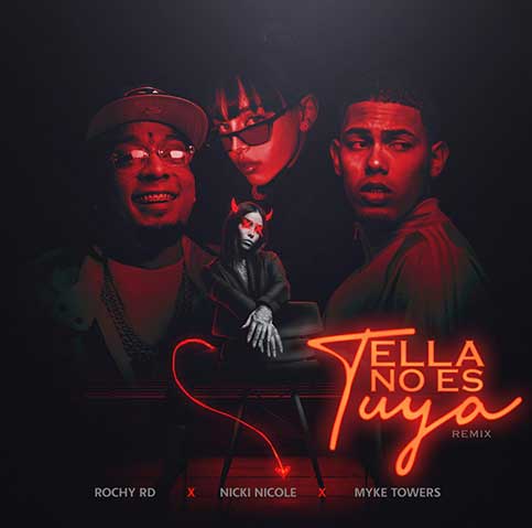 Rochy RD, Myke Towers y Nicki Nicole juntos en una canciÃ³n 