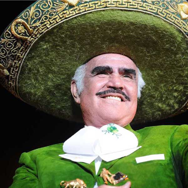 RÃ©cord histÃ³rico: Vicente FernÃ¡ndez es el artista mÃ¡s sonado en las emisoras colombianas .