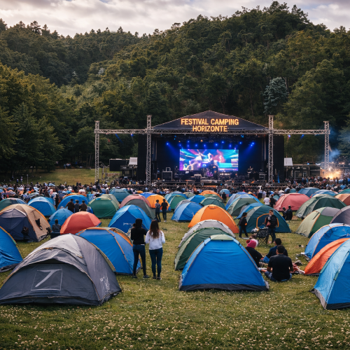 Camping Horizonte: rock, comedia y fogatas a las afueras de Bogot&aacute;.