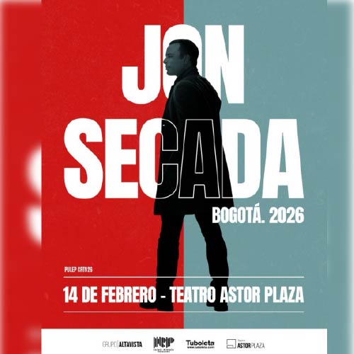 JON SECADA REGRESA A COLOMBIA