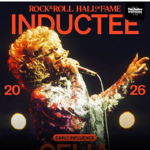 Celia Cruz encabeza nuevos ingresos al Sal&oacute;n del Rock