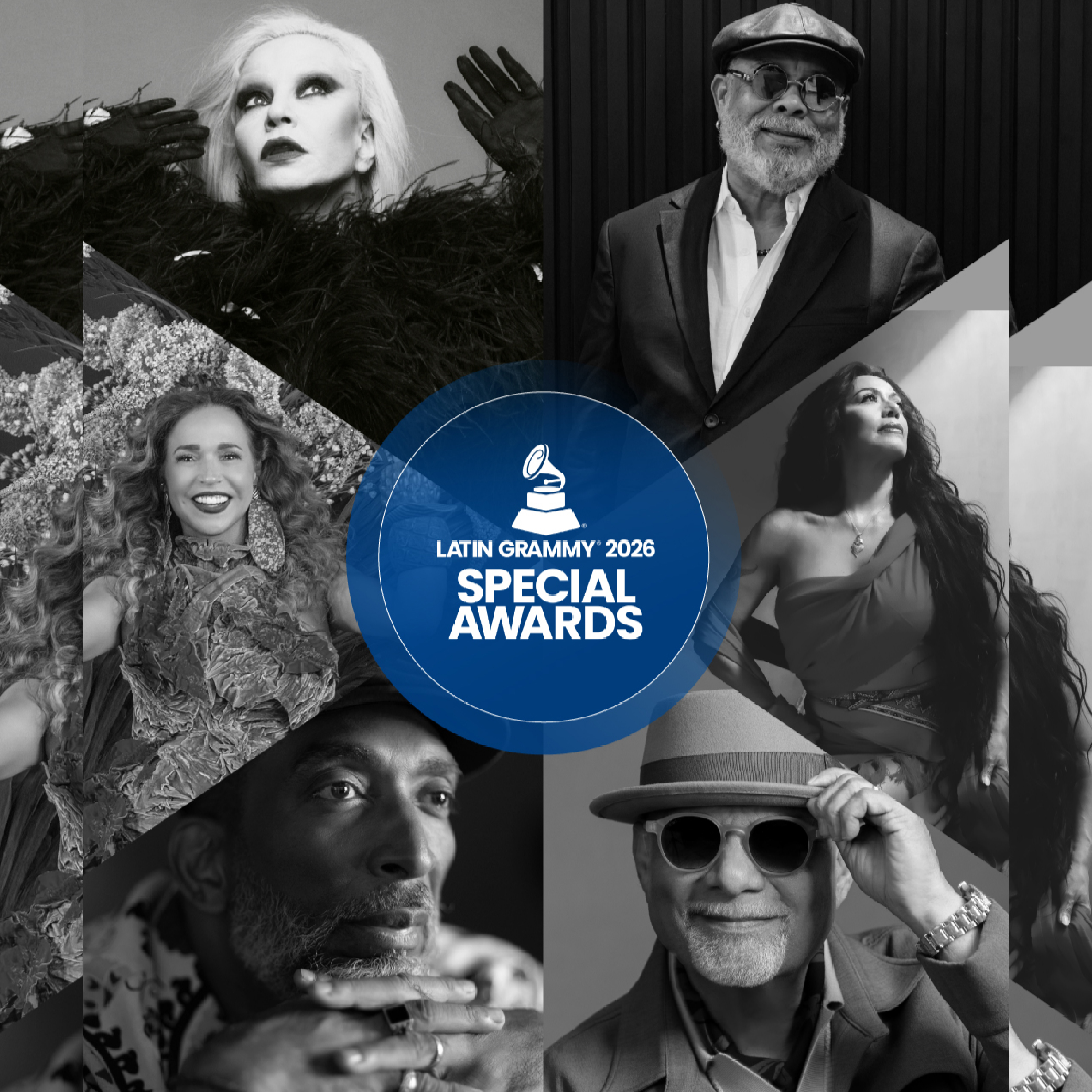 Premios Especiales Latin GRAMMY 2026: homenajeados