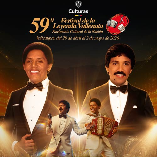 El Festival de la Leyenda Vallenata anuncia su programaci&oacute;n musical para mayo de 2026