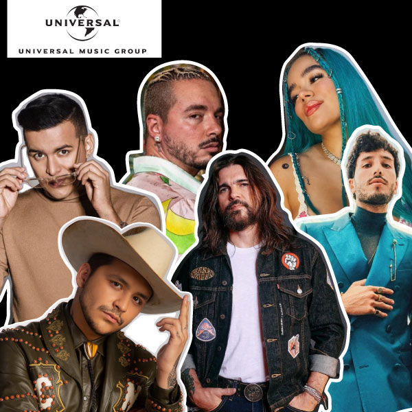 AsÃ­ suenan los artistas importantes de Universal Music