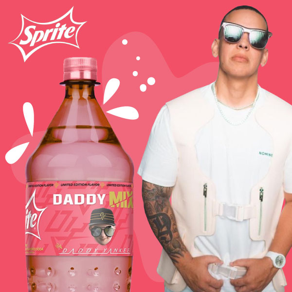 Daddy Yankee se une a Sprite  una bebida que mezcla sabores.