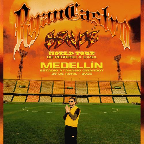 Ryan Castro anuncia su primer concierto en el Atanasio Girardot