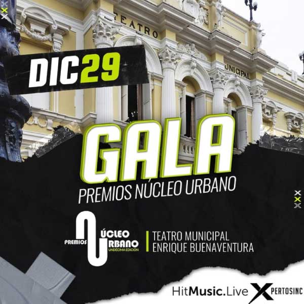 Se acercan los Premios NÃºcleo Urbano en Cali 