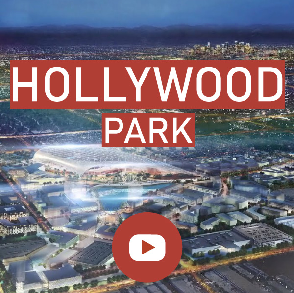 YouTube Theatre ahora  complejo construido en Hollywood Park 