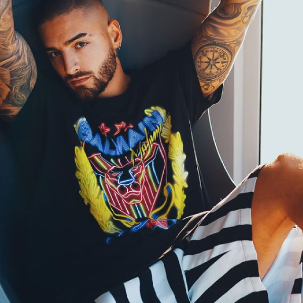 La alta costura llega a la vida de Maluma