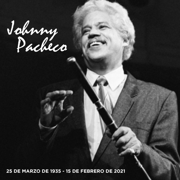 El mundo despide a Johnny Pacheco lÃ­der  de Fania Records.