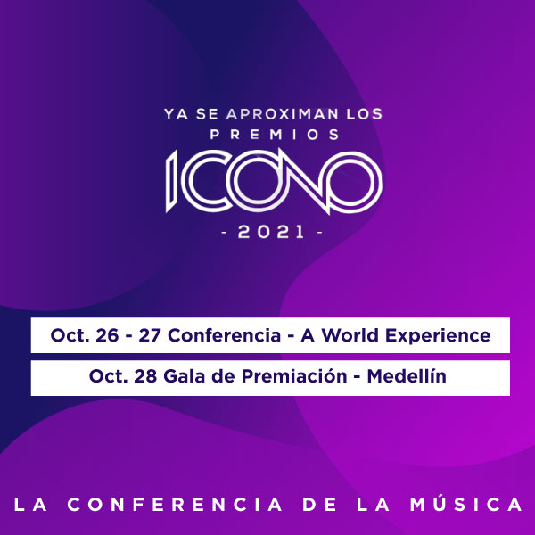Â¡Paren todo! Los Premios Icono tienen fecha para este 2021.