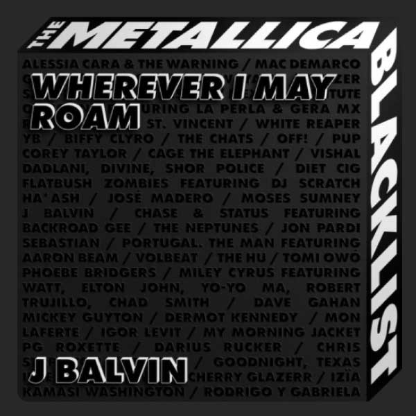 El  reggaetonero J Balvin y Metallica se unen en una sola voz 
